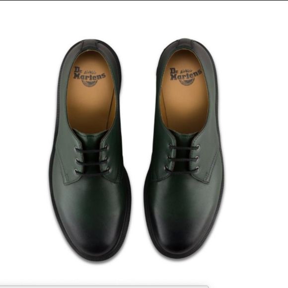 green dr martens 1461